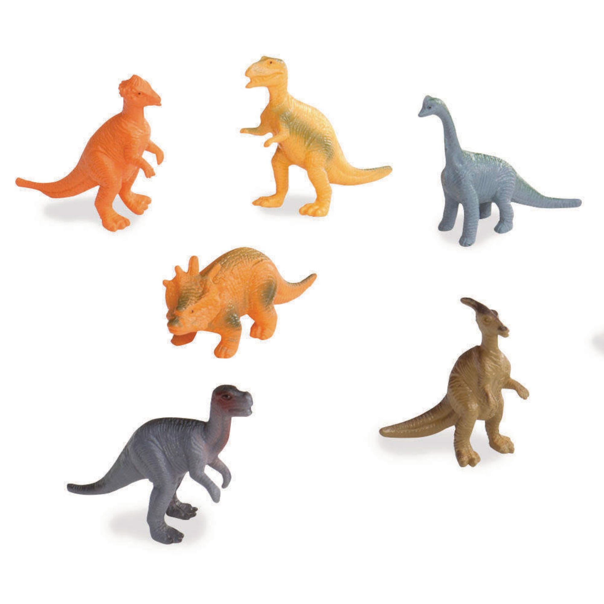 Terra by Battat Miniature Dinosaurs in a Tube - Pack of 60